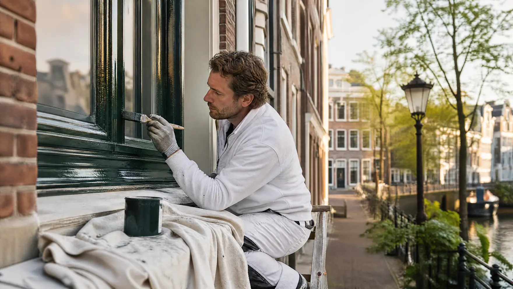 Behang aanbrengen, van glasvlies tot fotobehang in Amsterdam Oost